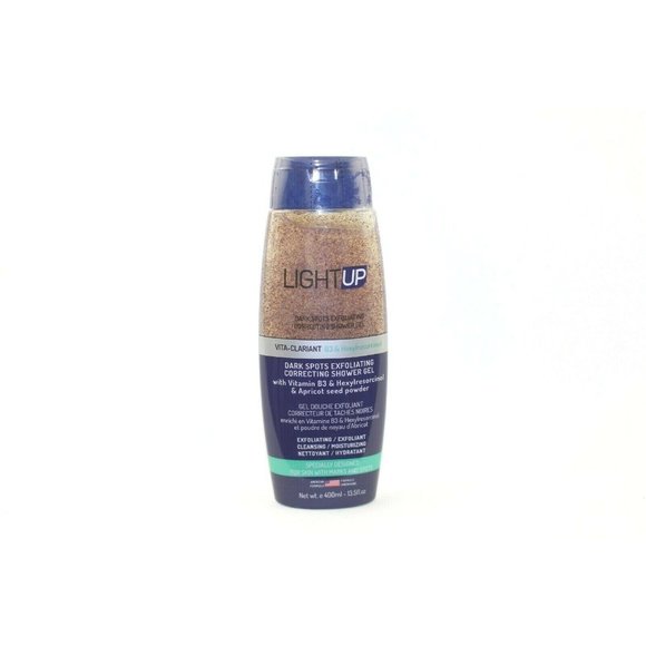 LIGHTUP DARK SPOTS CORRECTING  SHOWER GEL VITAMIN B3 - Picture 1 of 2